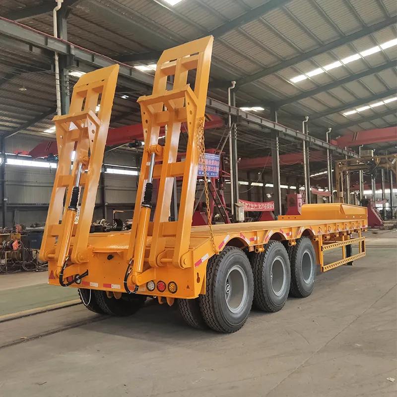 40ft Lowboy Semi Trailer China Supplier_China Manufacturer_China ...